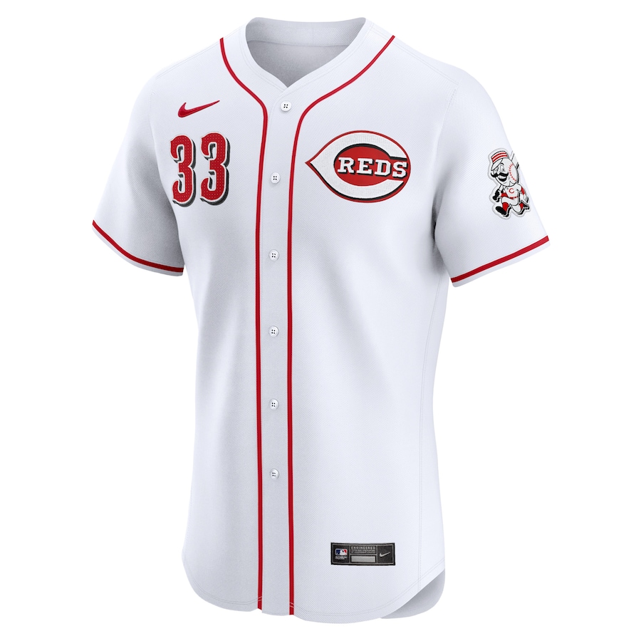 Men's Cincinnati Reds Christian Encarnacion-Strand White Home Elite Player Jersey