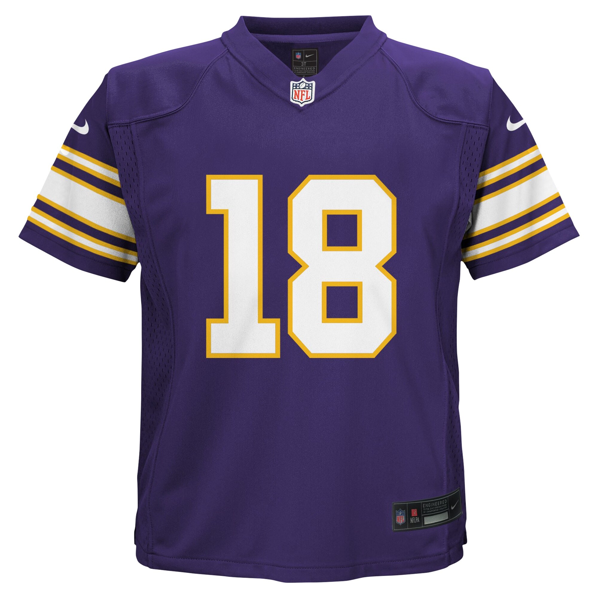 Justin Jefferson Minnesota Vikings Infant Alternate Game Jersey - Purple