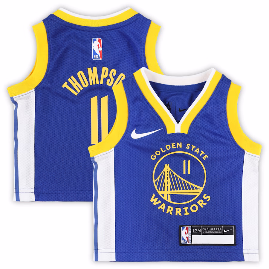 Infant Golden State Warriors Klay Thompson Nike Royal Swingman Player Jersey - Icon Edition