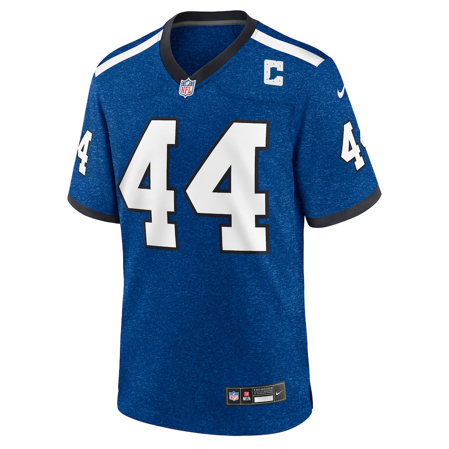 Mens Indianapolis Colts Zaire Franklin Royal Indiana Nights Alternate Game Jersey