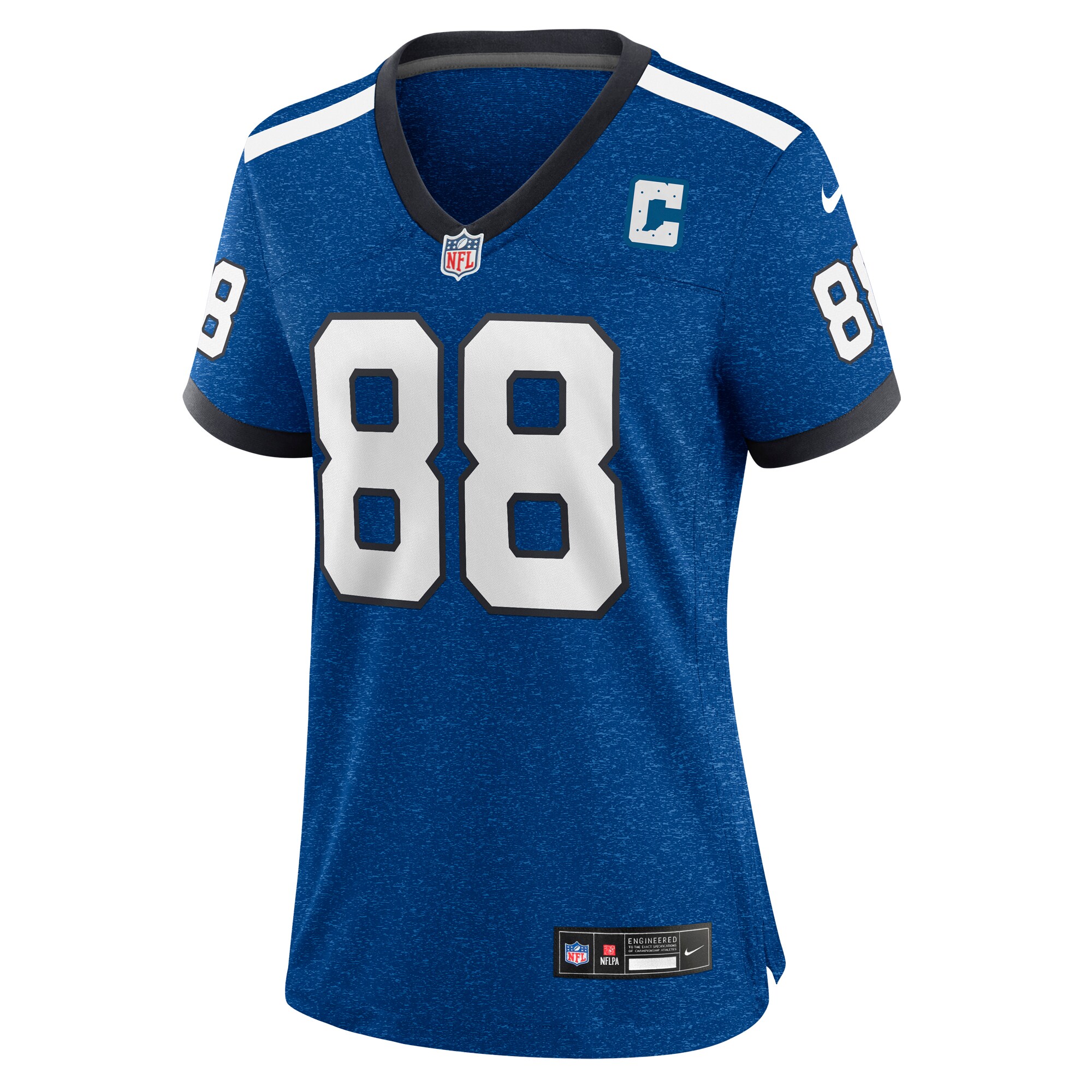 John Mackey Indianapolis Colts Women's Indiana Nights Alternate Game Jersey - Royal