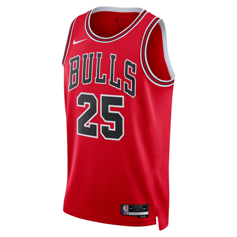 Unisex Chicago Bulls Dalen Terry Red 2022 NBA Draft First Round Pick Jersey