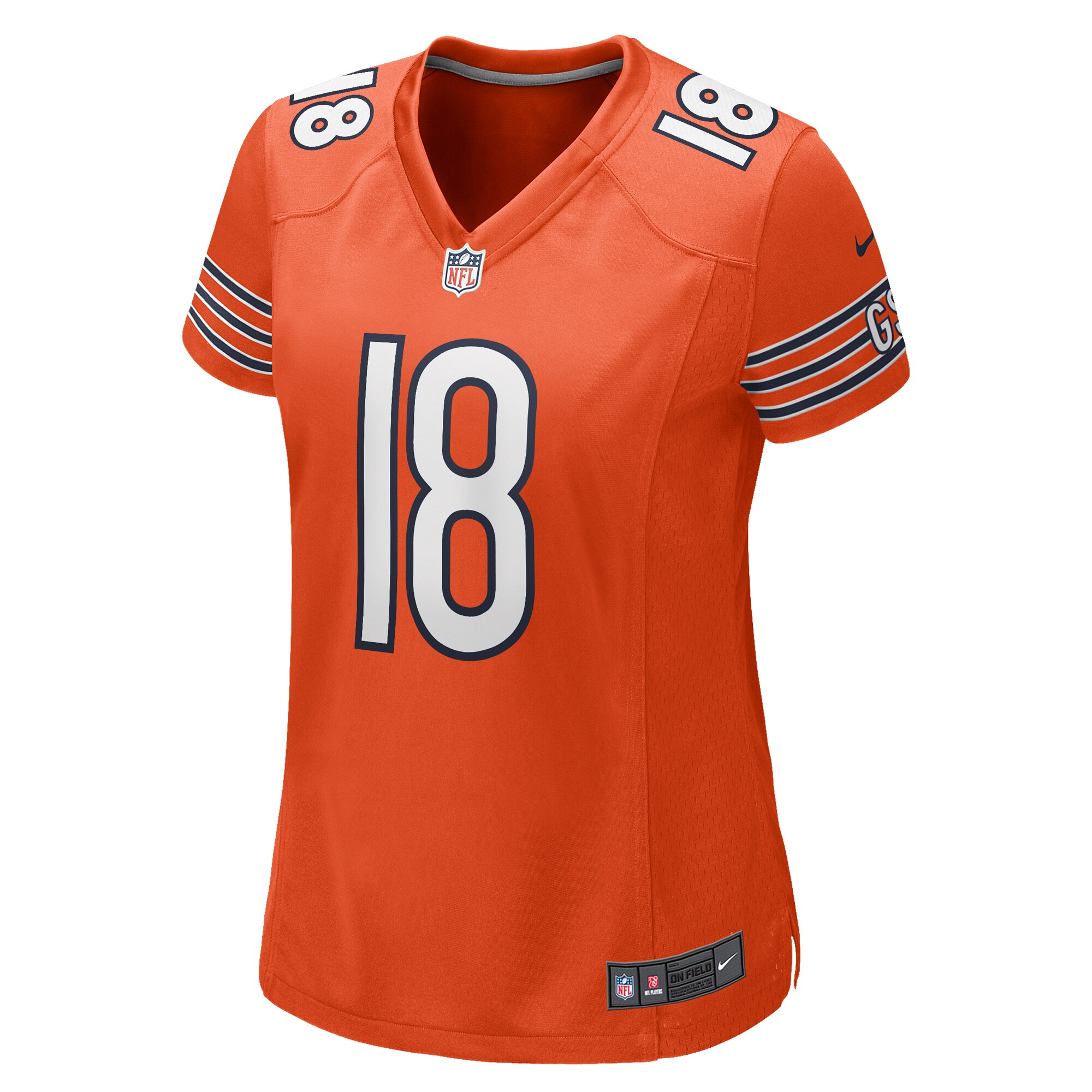 Caleb Williams Chicago Bears Women's Alternate 2024 NFL Draft Game Jersey - Orange