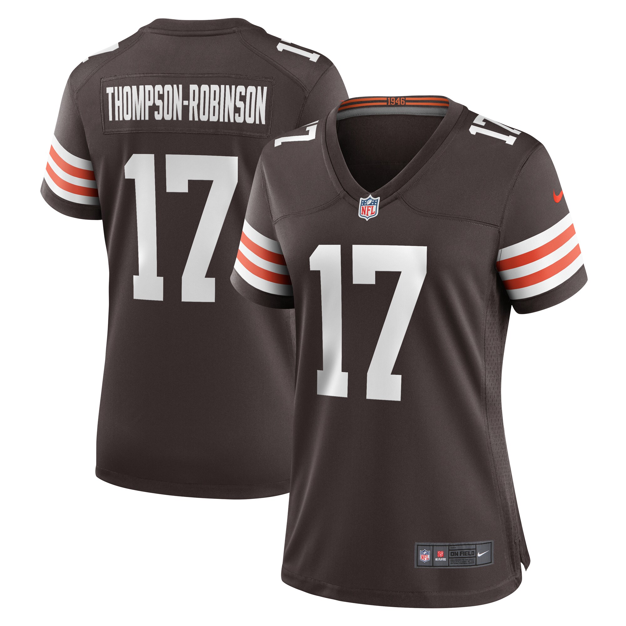 Dorian Thompson-Robinson Cleveland Browns Women's Team Game Jersey - Brown