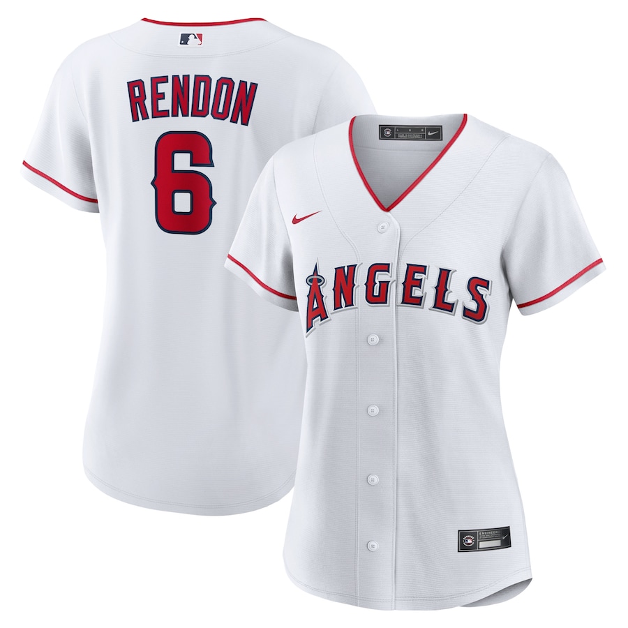 Women's Los Angeles Angels Anthony Rendon White Home Replica Player Jersey
