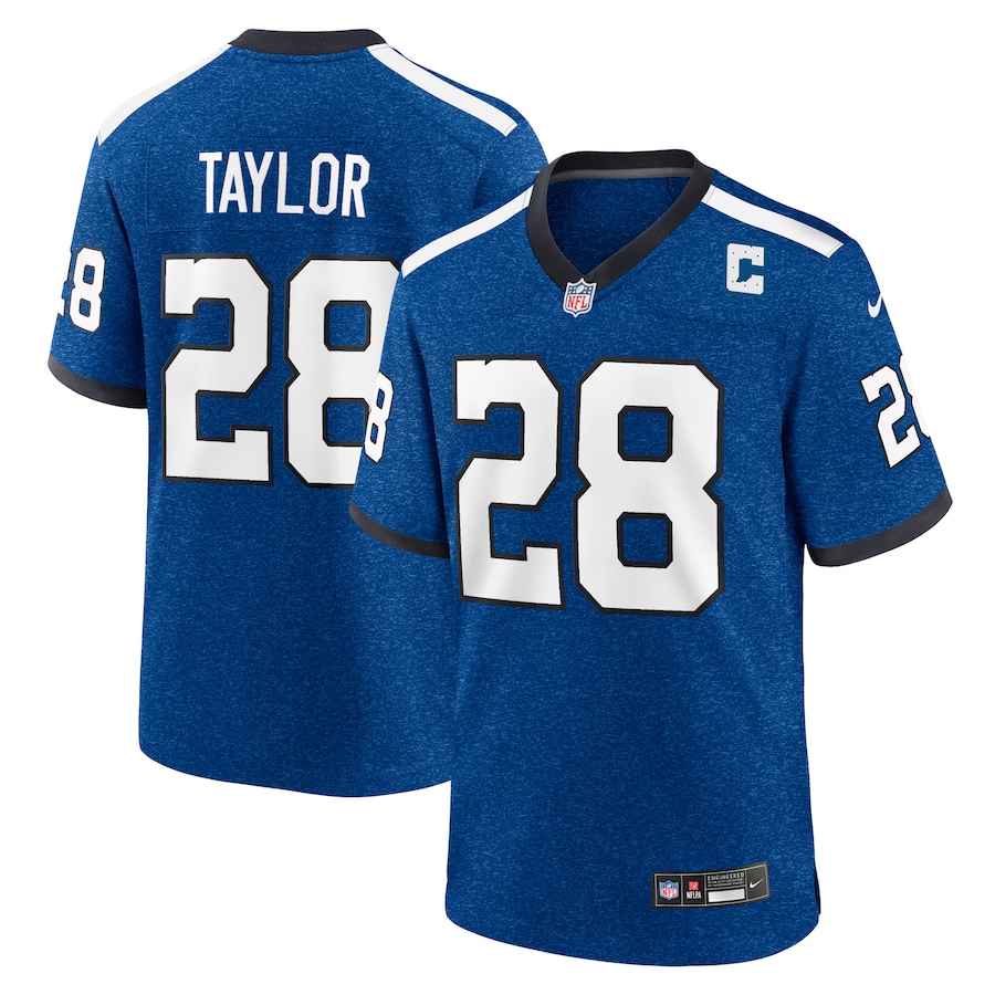 Mens Indianapolis Colts Jonathan Taylor Royal Indiana Nights Alternate Game Jersey