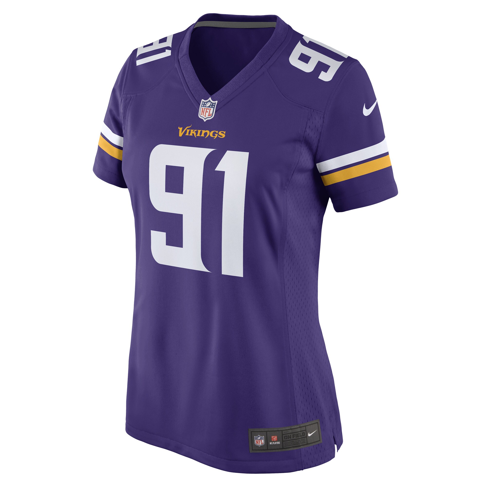 Patrick Jones II Minnesota Vikings Women's Game Player Jersey - Purple