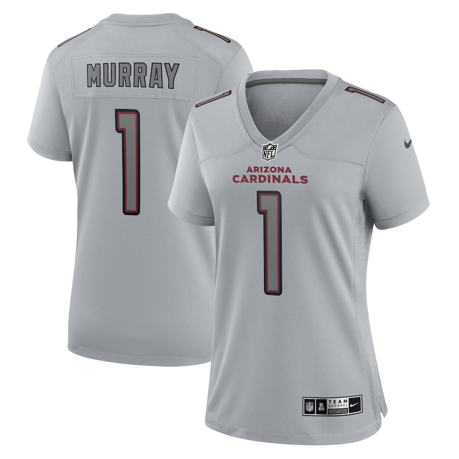 Womens Arizona Cardinals Kyler Murray Gray Atmosphere Fashion Game Jersey