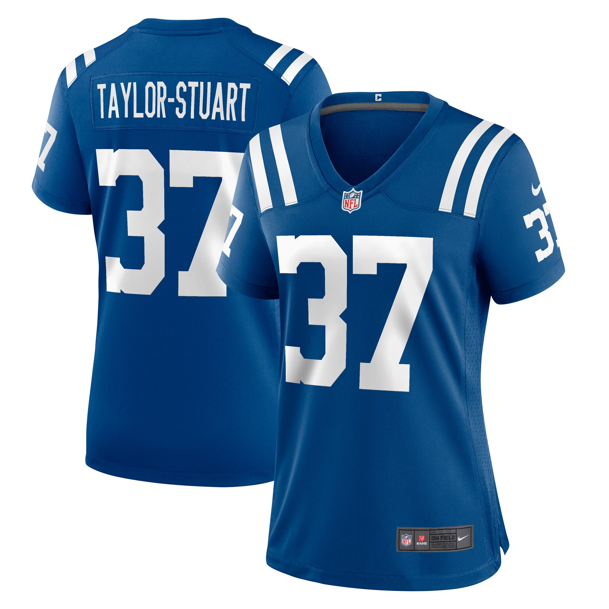Isaac Taylor-Stuart Indianapolis Colts Women's Team Game Jersey - Royal