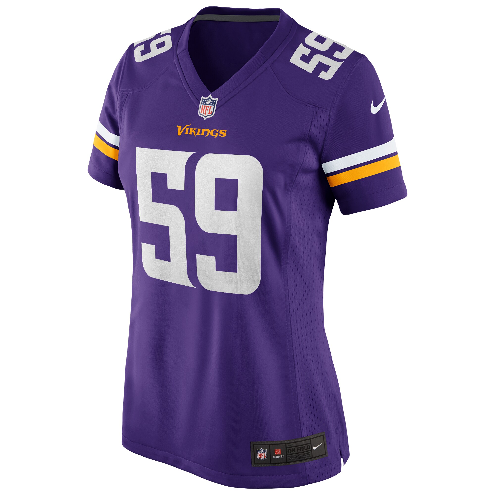 Matt Blair Minnesota Vikings Women's Game Retired Player Jersey - Purple