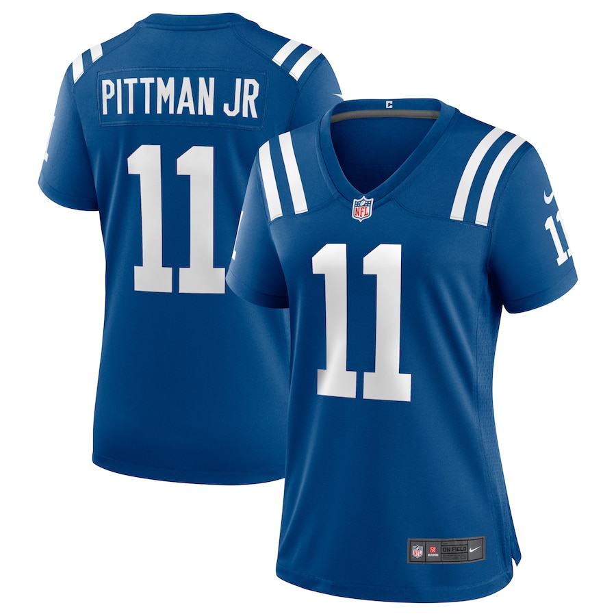 Womens Indianapolis Colts Michael Pittman Jr. Royal Game Player Jersey