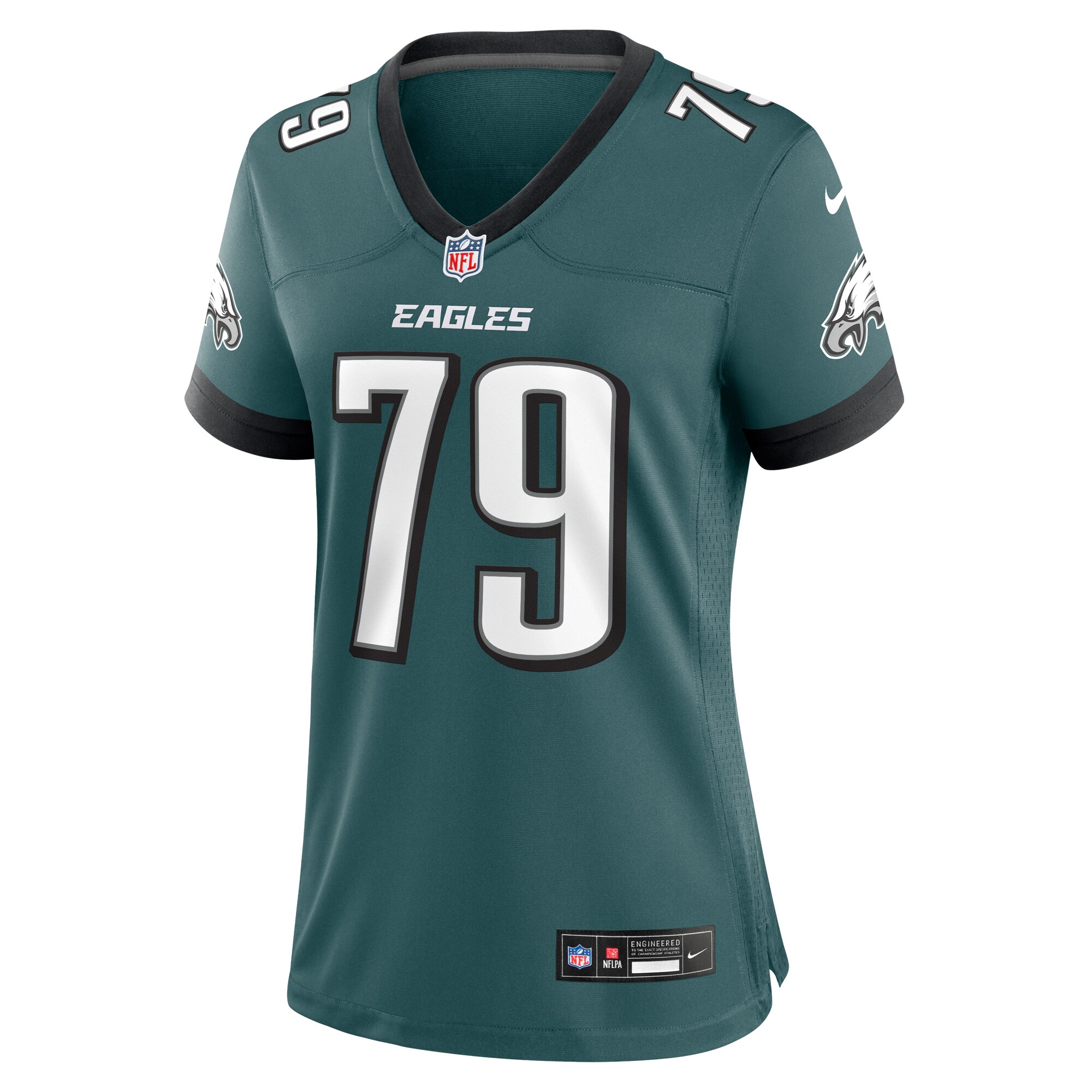 Lecitus Smith Philadelphia Eagles Women's Game Jersey - Midnight Green