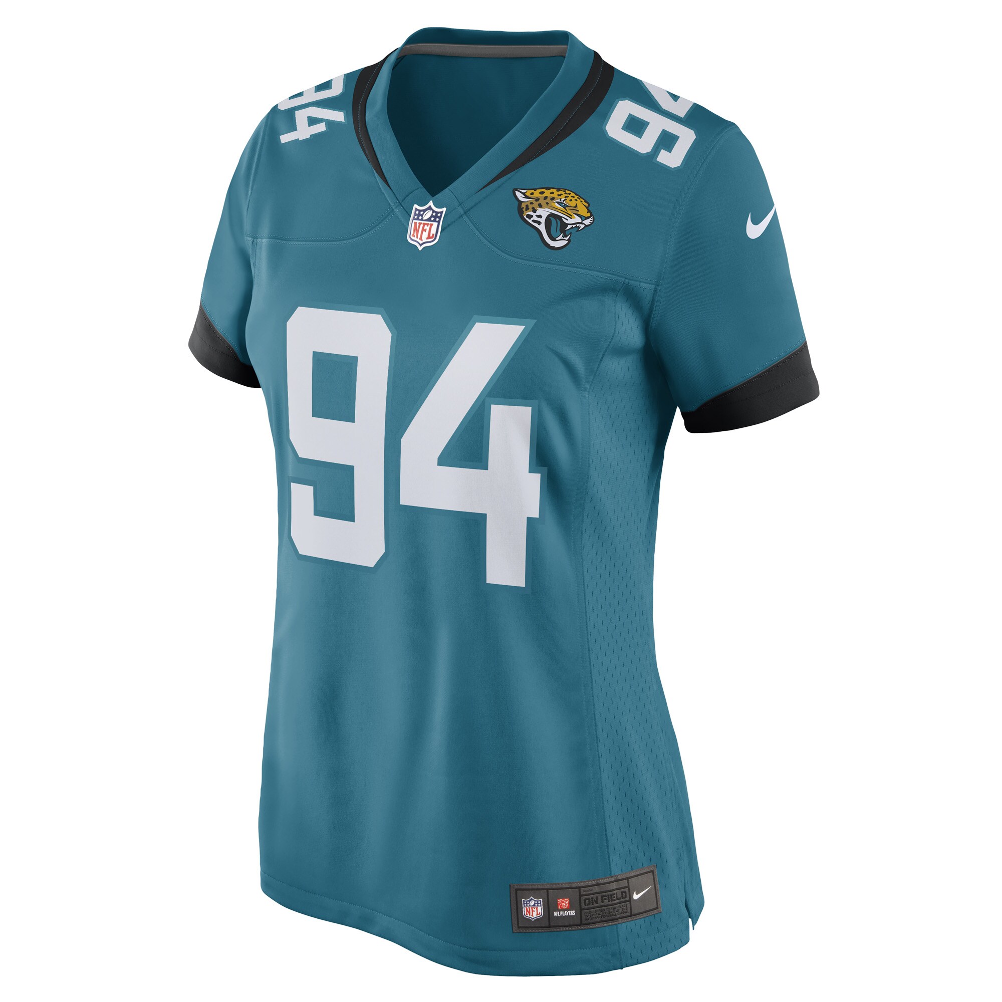Folorunso Fatukasi Jacksonville Jaguars Women's Game Player Jersey - Teal