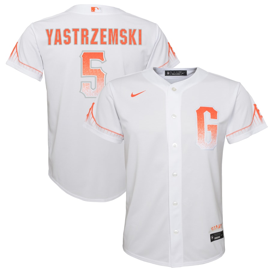 Youth San Francisco Giants Mike Yastrzemski White City Connect Replica Player Jersey