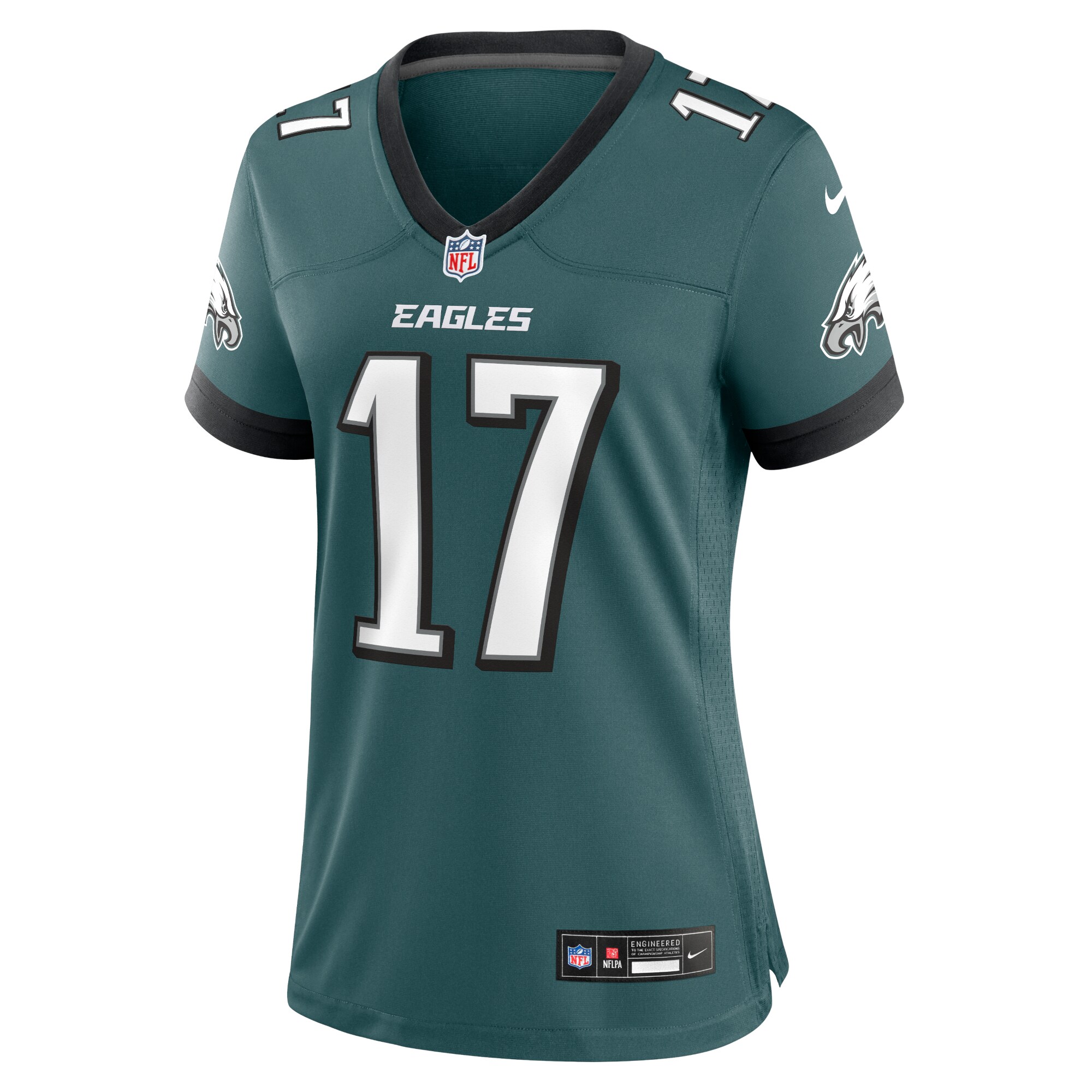 Nakobe Dean Philadelphia Eagles Women's Team Game Jersey - Midnight Green