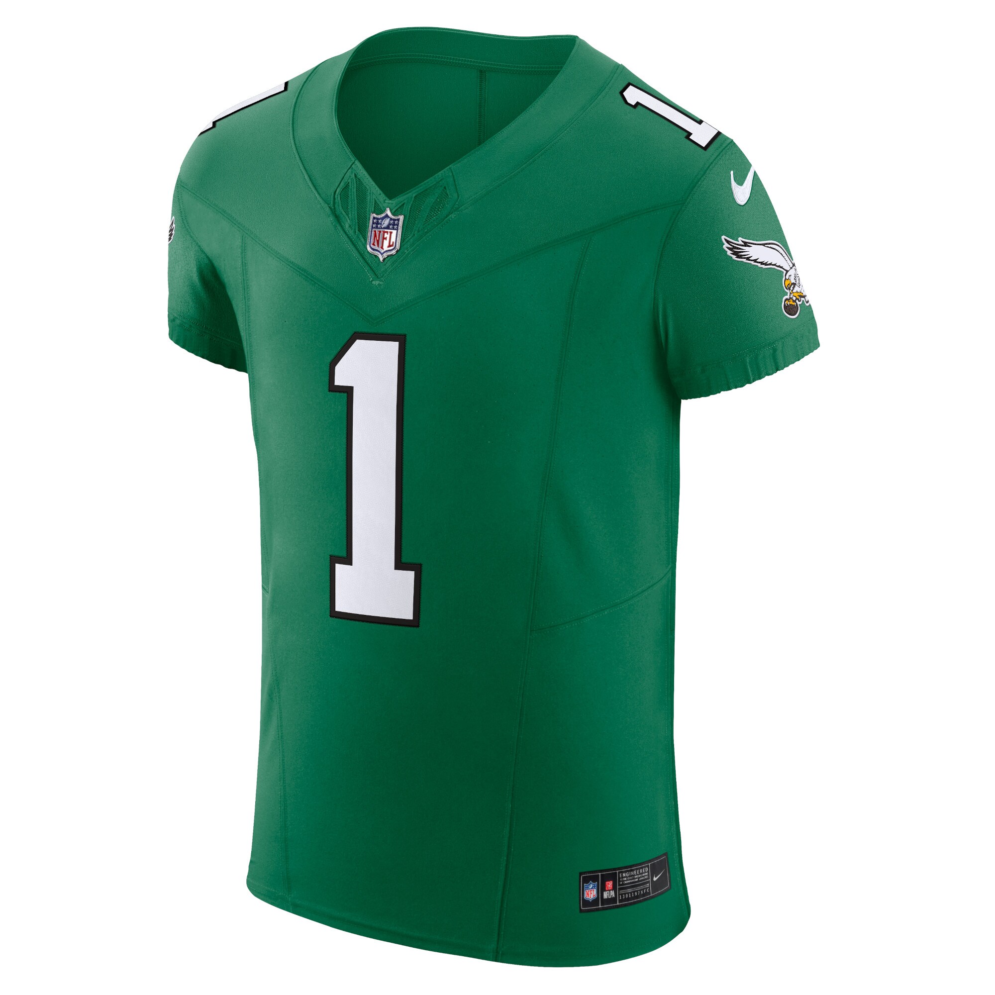 Jalen Hurts Philadelphia Eagles Alternate Vapor F.U.S.E. Elite Jersey - Kelly Green