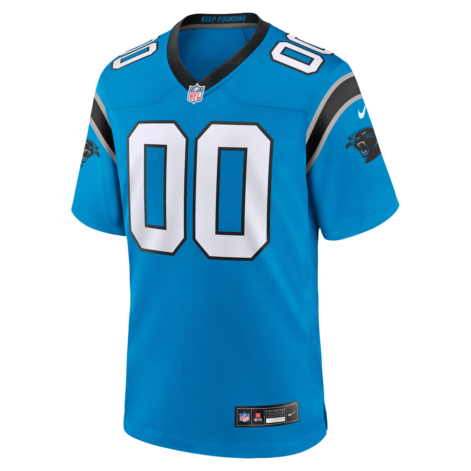 Jonathon Brooks Carolina Panthers 2024 NFL Draft Alternate Game Player Jersey - Blue
