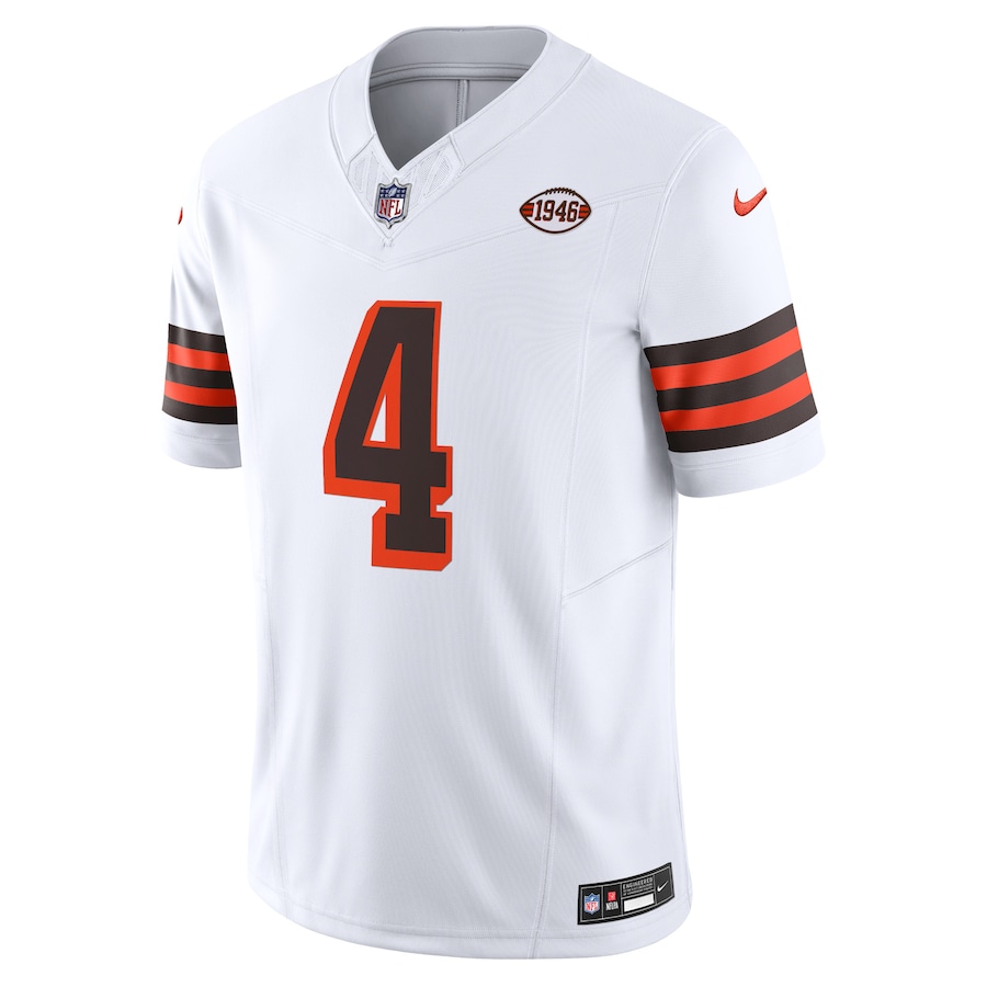 Mens Cleveland Browns Deshaun Watson White Vapor F.U.S.E. Limited Jersey