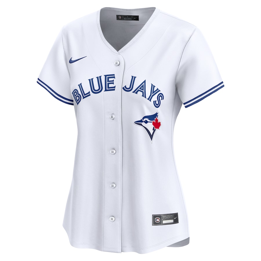 Women's Toronto Blue Jays Santiago Espinal White Home Limited Player Jersey