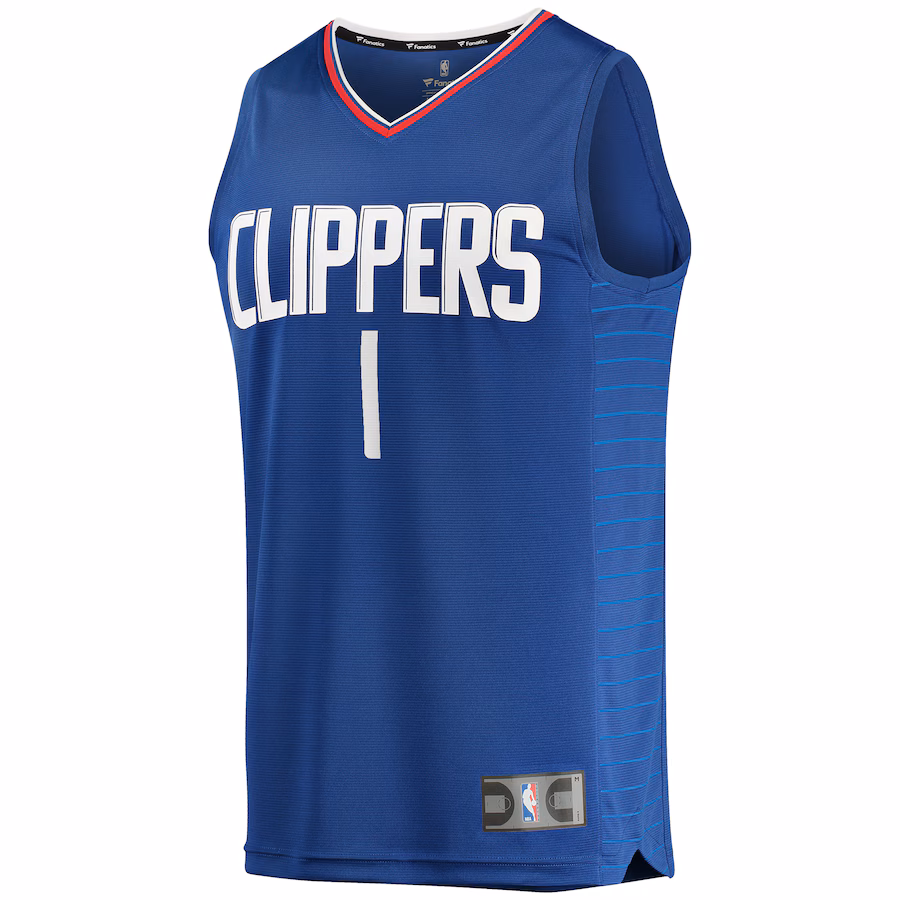 James Harden LA Clippers Fanatics Fast Break Player Jersey - Icon Edition - Royal