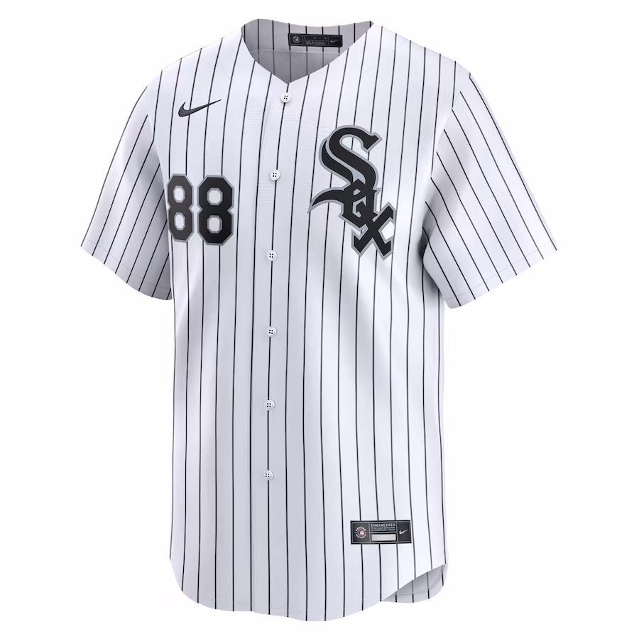 Youth Chicago White Sox Luis Robert Jr. Nike White Home Limited Player Jersey