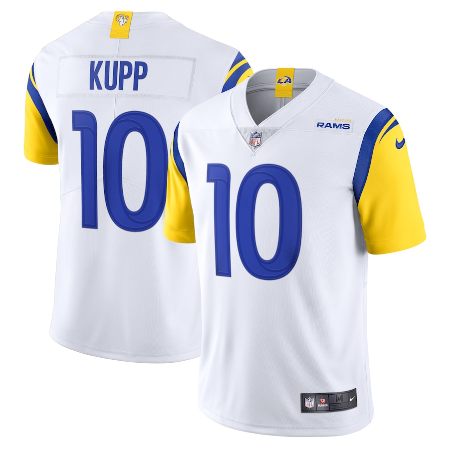Mens Los Angeles Rams Cooper Kupp White Alternate Vapor Limited Jersey