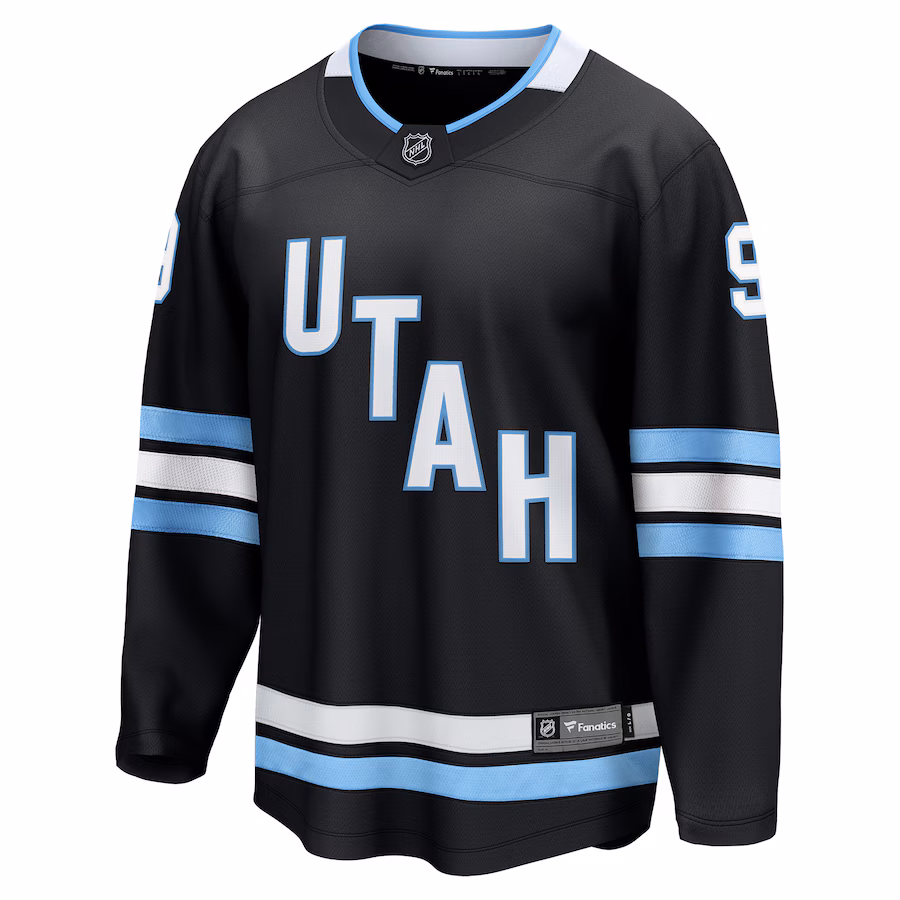 Clayton Keller Utah Hockey Club Fanatics Breakaway Player Jersey - Black