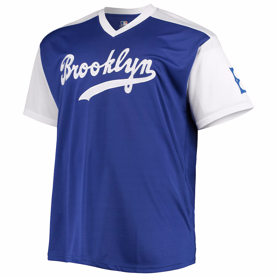 Men's Brooklyn Dodgers Jackie Robinson Royal/White Cooperstown Collection Replica Player Jersey