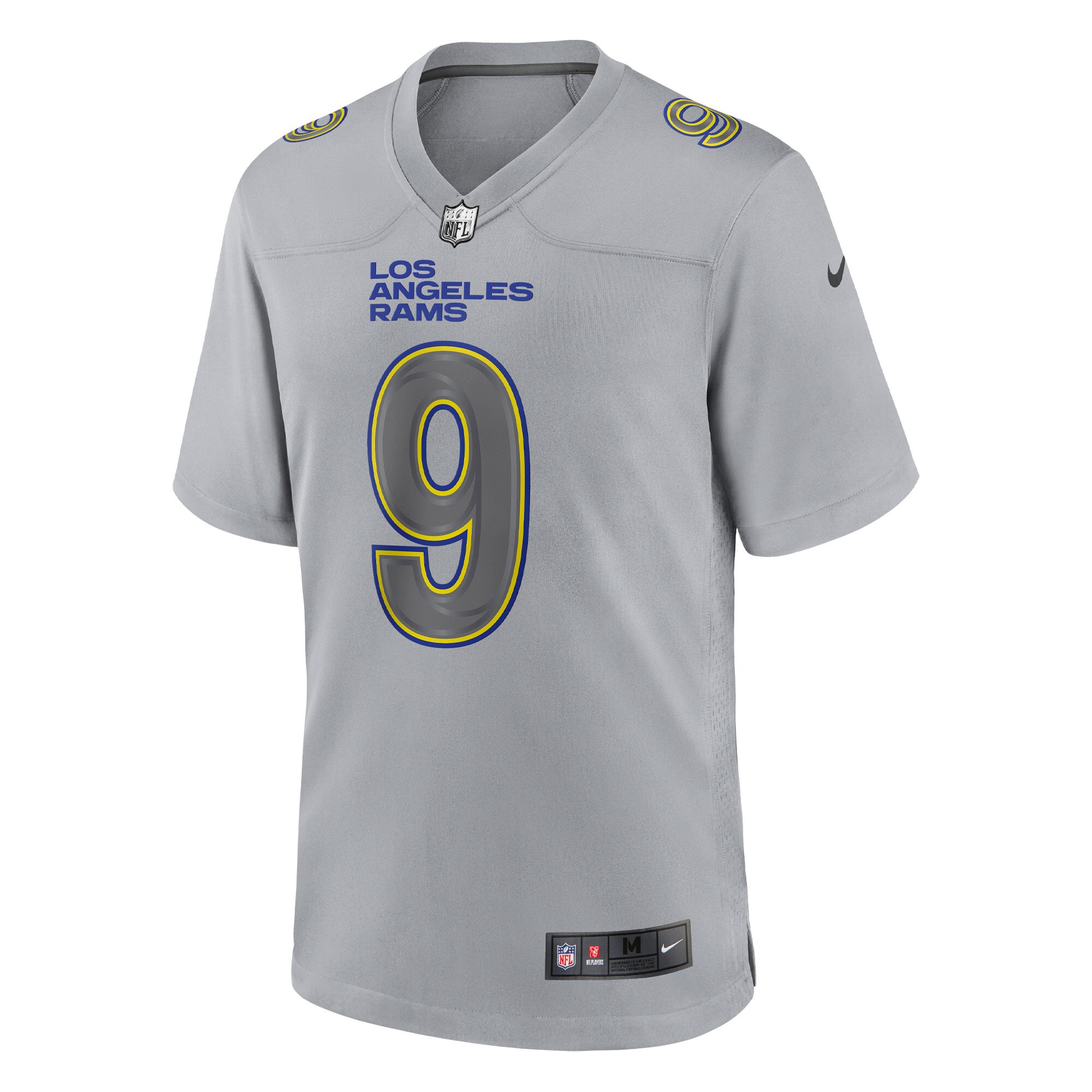 Matthew Stafford Los Angeles Rams Atmosphere Fashion Game Jersey - Gray