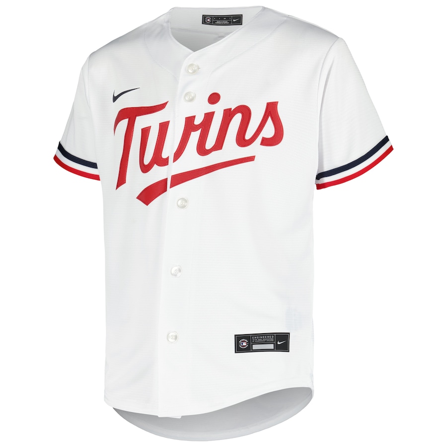 Youth Minnesota Twins Carlos Correa White Alternate Replica Player Jersey