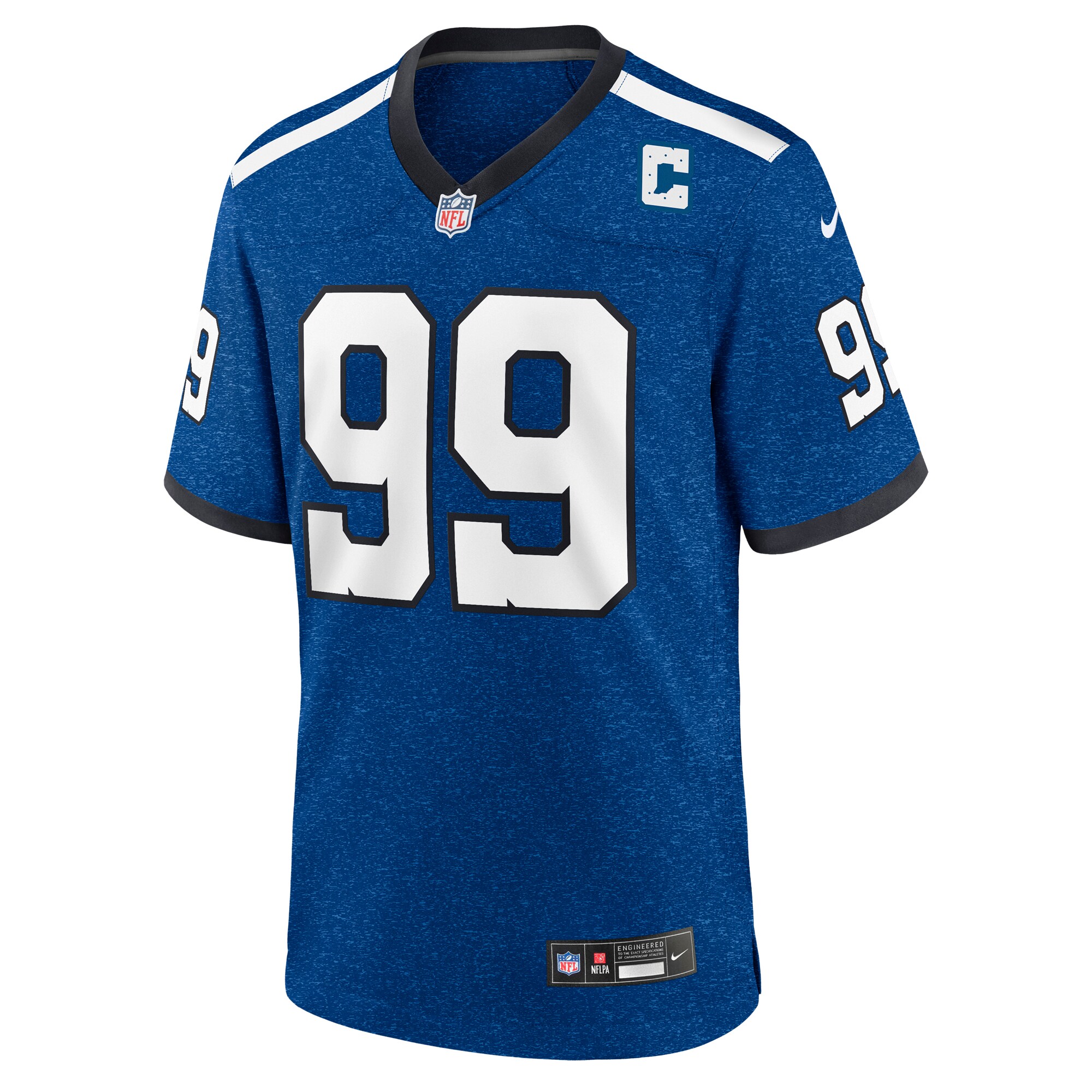 DeForest Buckner Indianapolis Colts Indiana Nights Alternate Game Jersey - Royal
