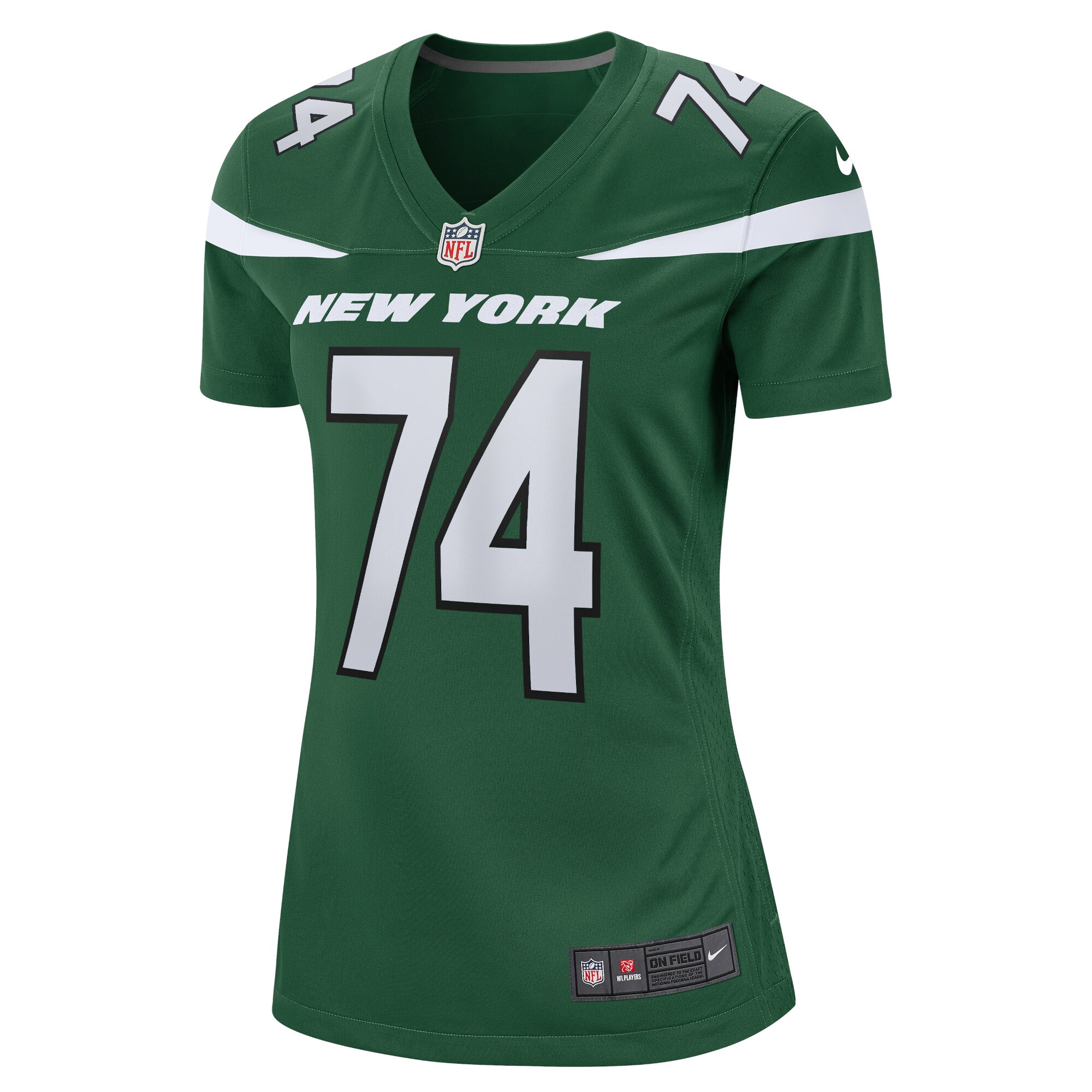 Nick Mangold New York Jets Women's Retired Player Jersey - Gotham Green