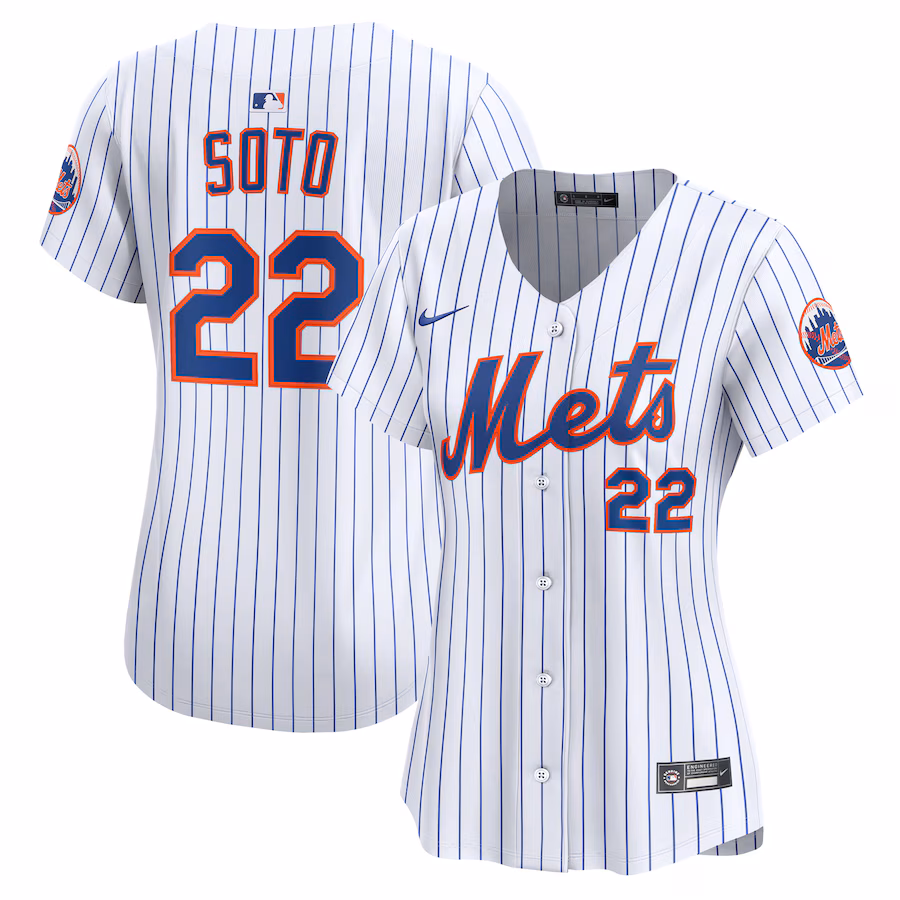 Juan Soto New York Mets Nike Women's Home Limited Player Jersey - White