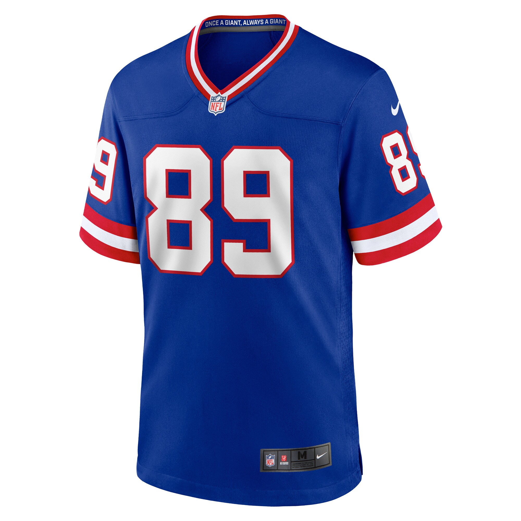 Mark Bavaro New York Giants Classic Retired Player Game Jersey - Royal