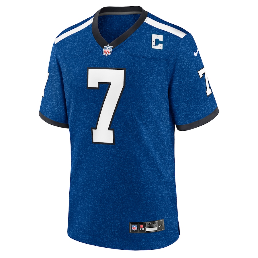 Mens Indianapolis Colts Matt Gay Royal Indiana Nights Alternate Game Jersey