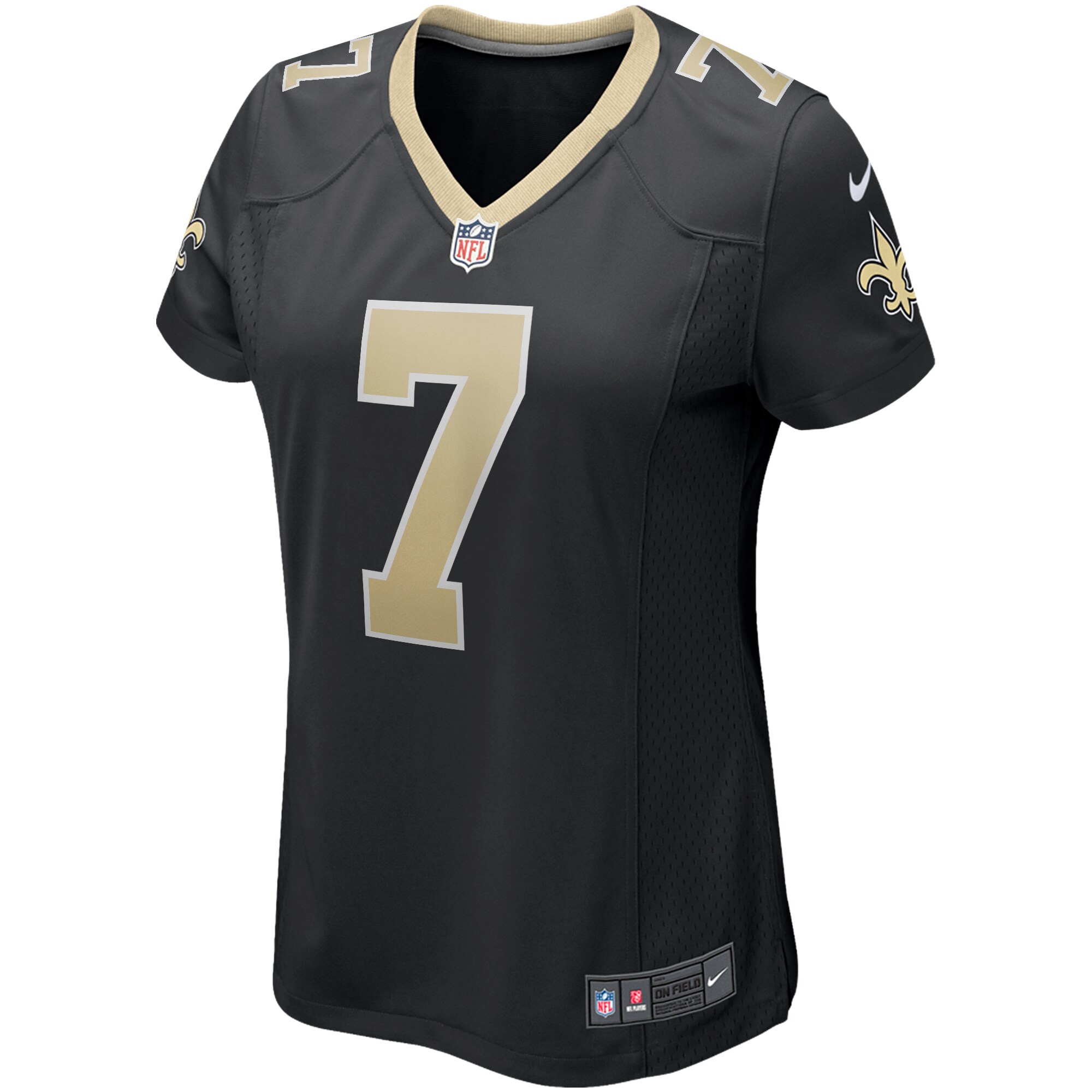 Morten Andersen New Orleans Saints Women's Game Retired Player Jersey - Black