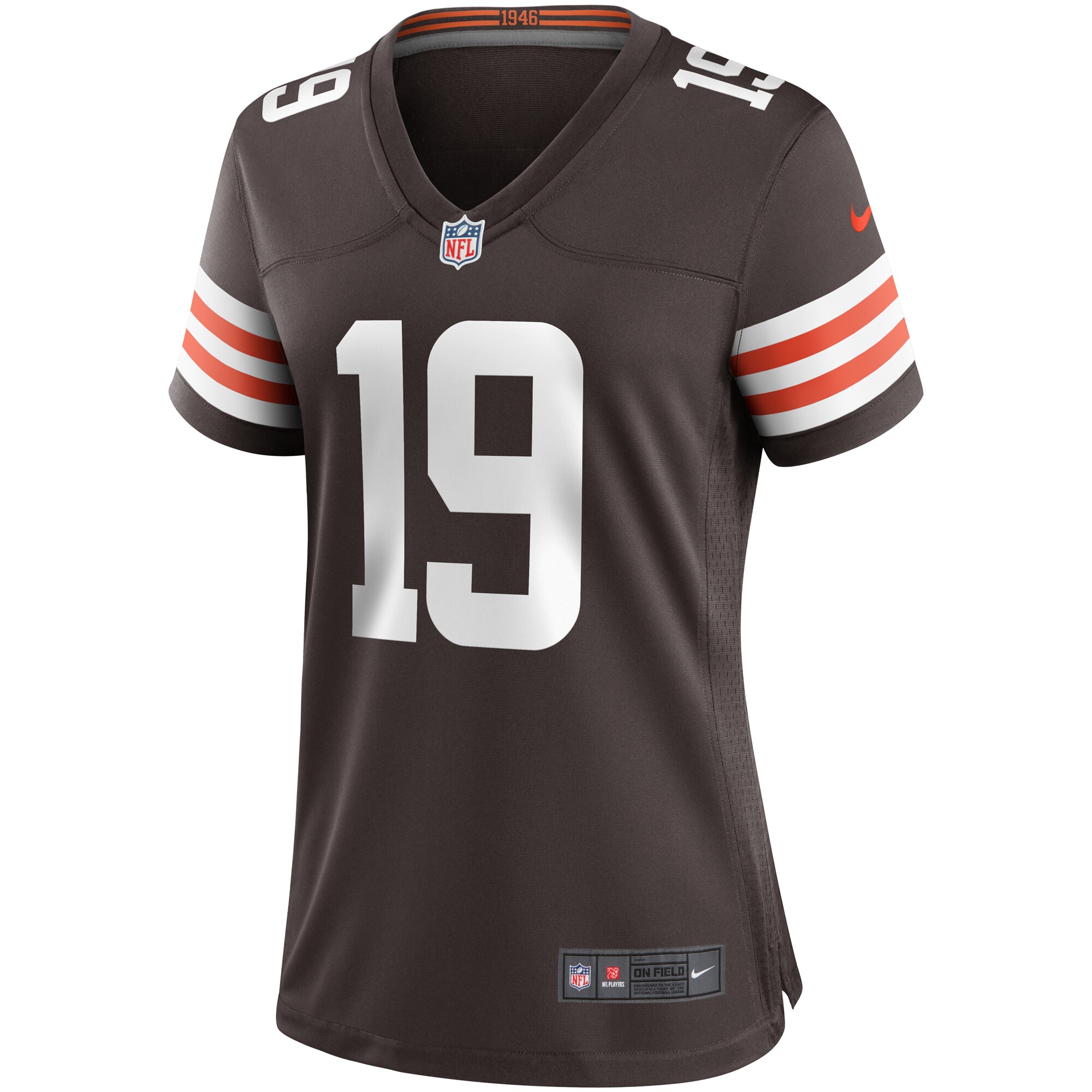 Bernie Kosar Cleveland Browns Women's Game Retired Player Jersey - Brown