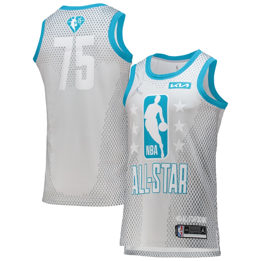 Men's Jordan Brand White 2022 NBA All-Star Game 75th Anniversary Jersey