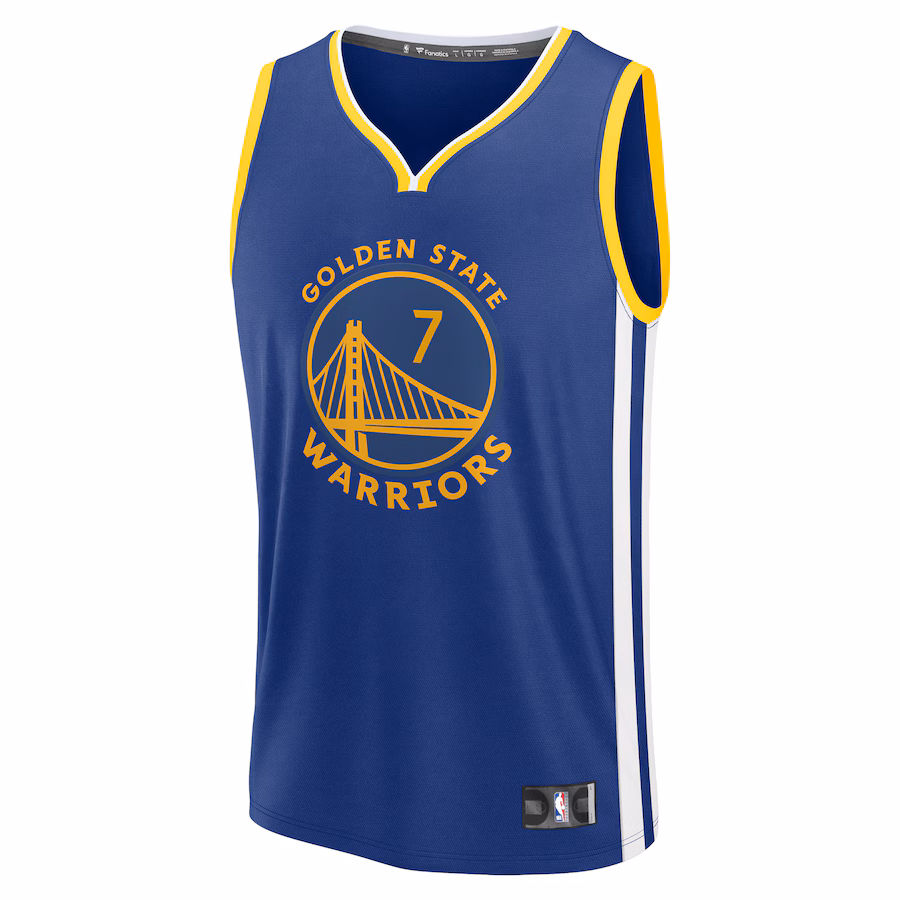 Buddy Hield Golden State Warriors Fanatics Fast Break Replica Player Jersey - Icon Edition - Royal