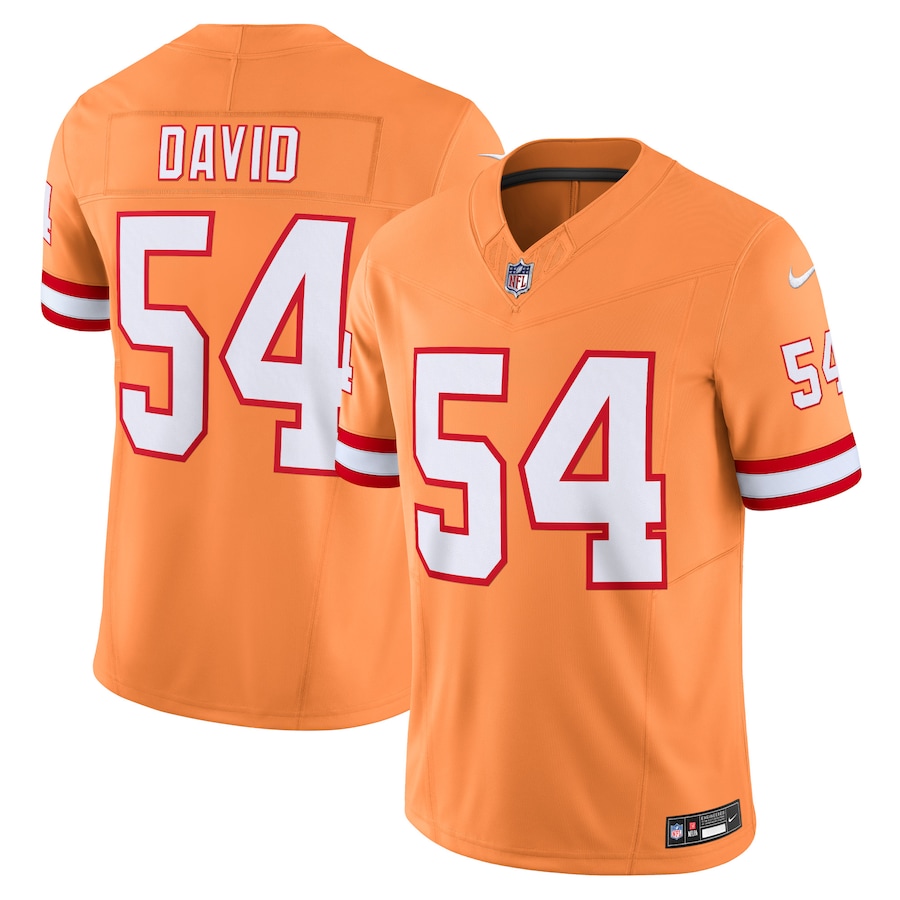 Mens Tampa Bay Buccaneers Lavonte David Orange Vapor F.U.S.E. Limited Jersey