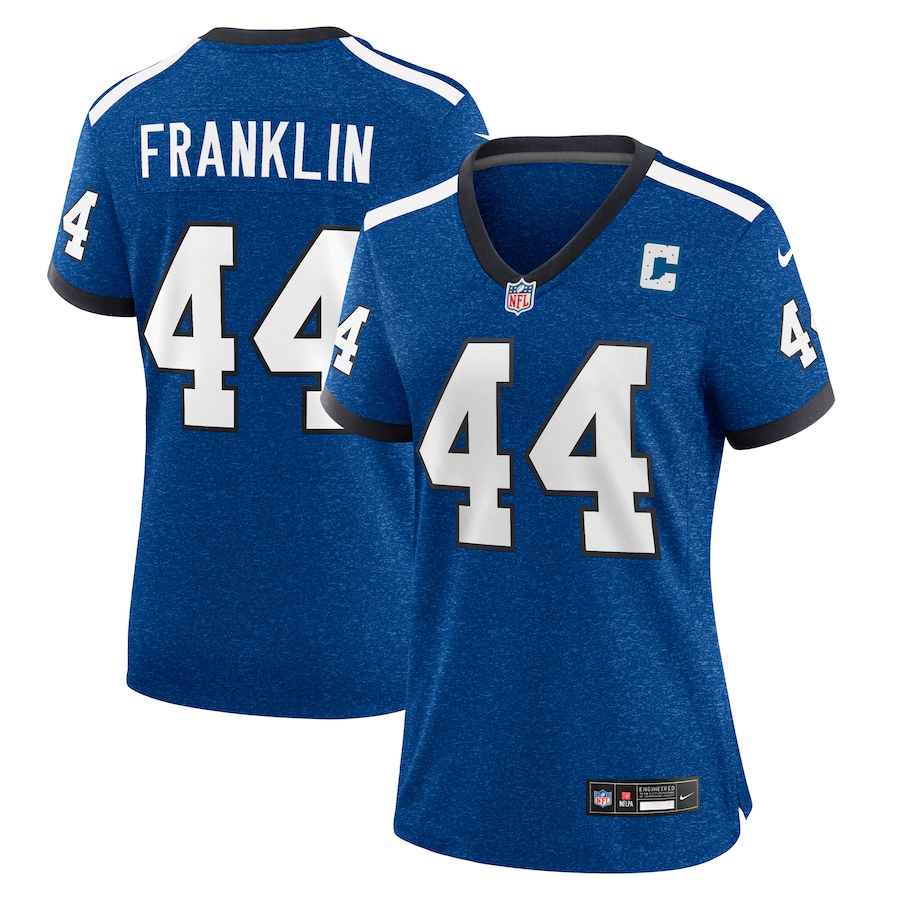 Womens Indianapolis Colts Zaire Franklin Royal Indiana Nights Alternate Game Jersey
