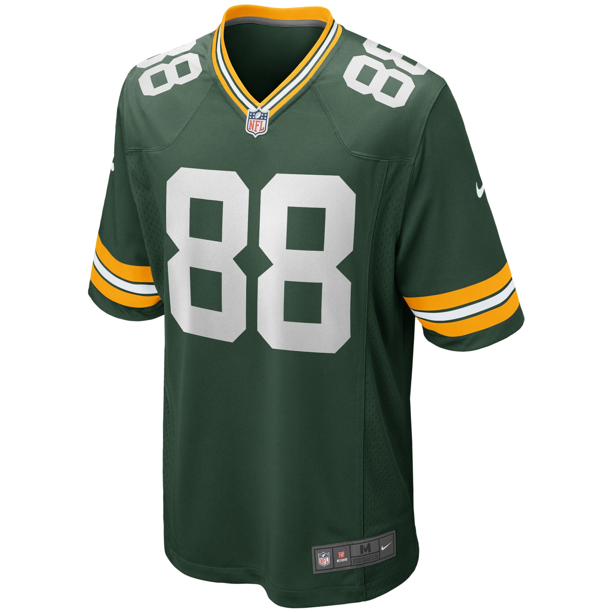 Jermichael Finley Green Bay Packers Game Retired Player Jersey - Green