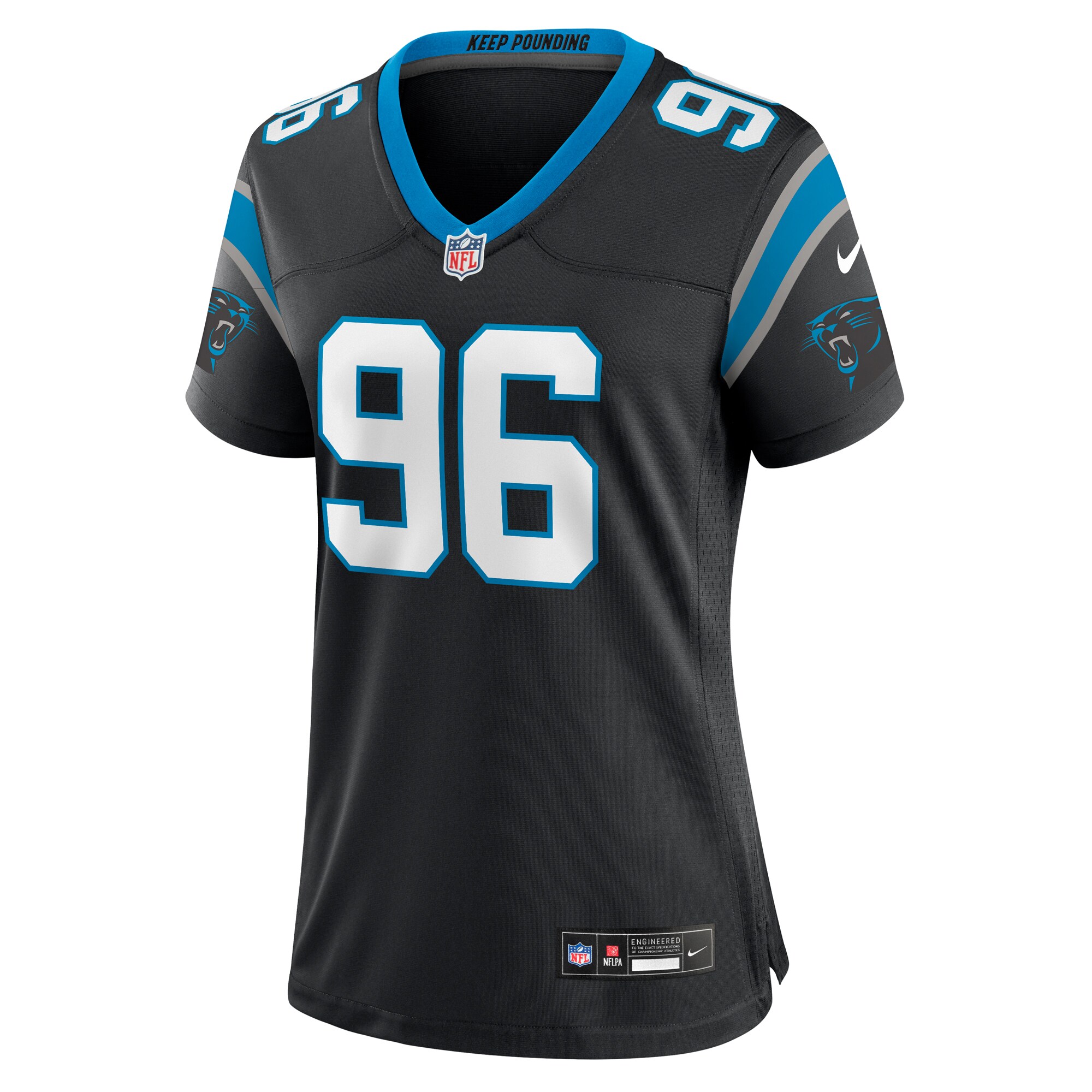 DeShawn Williams Carolina Panthers Women's Women's All Player Jersey - Black
