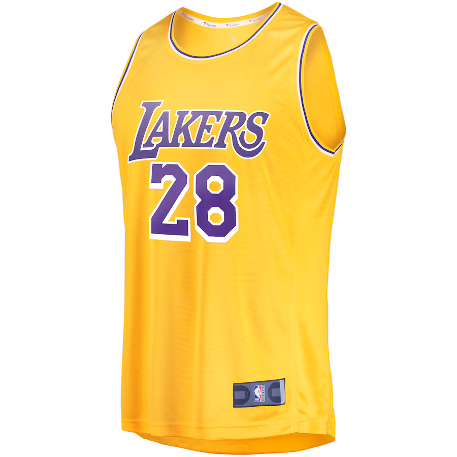 Rui Hachimura Los Angeles Lakers Fanatics Fast Break Player Jersey - Icon Edition - Gold