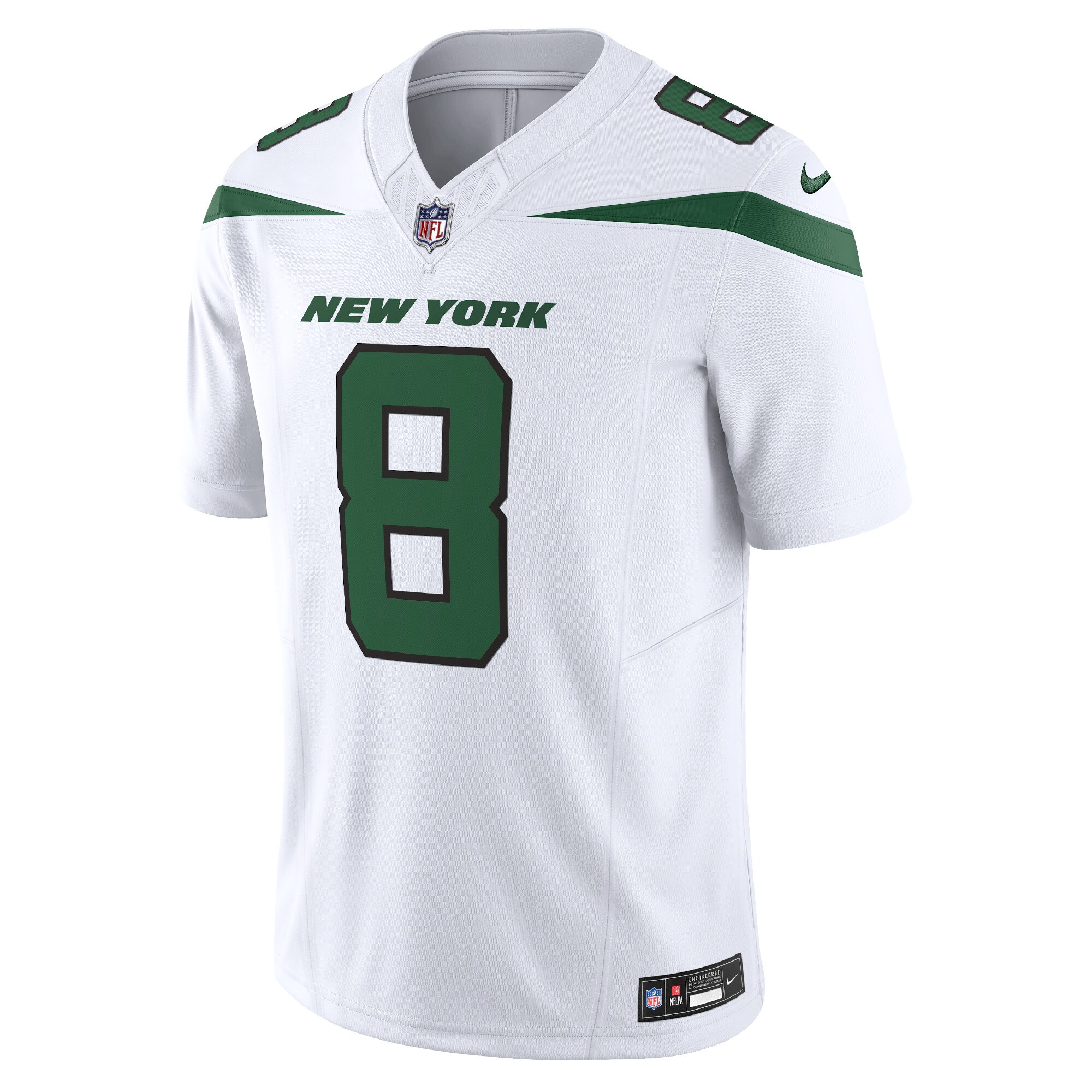 Aaron Rodgers New York Jets Vapor F.U.S.E. Limited Jersey - Spotlight White