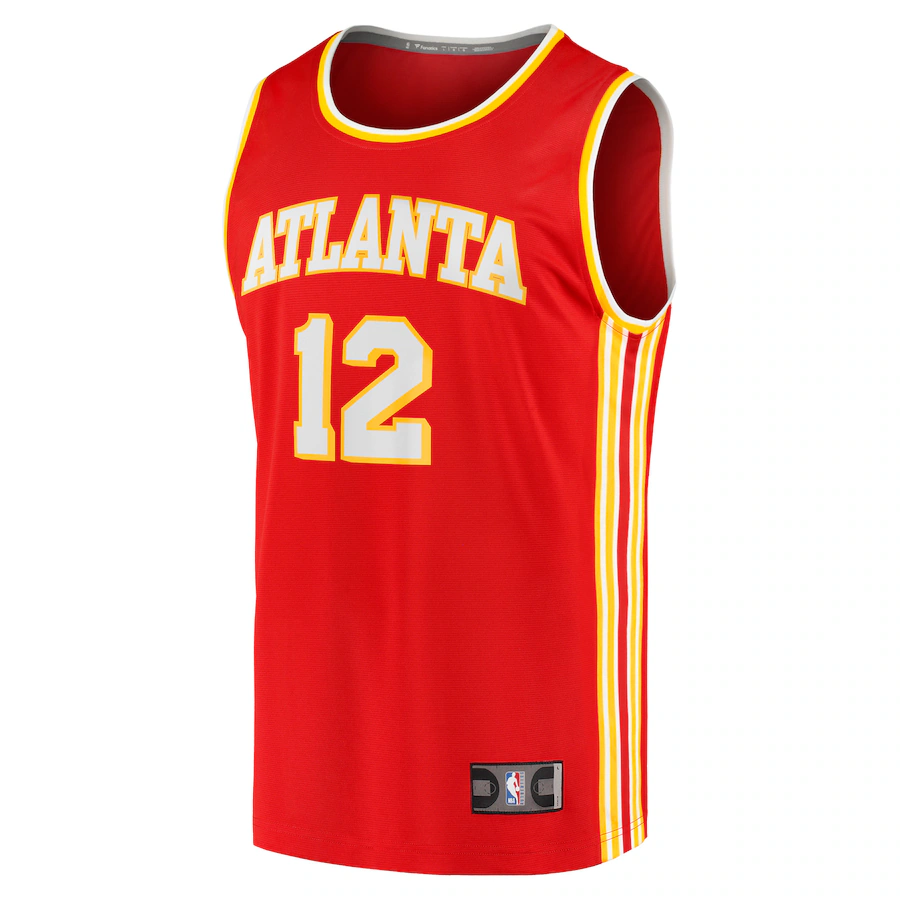 De'Andre Hunter Atlanta Hawks Fanatics Fast Break Replica Jersey - Icon Edition - Red