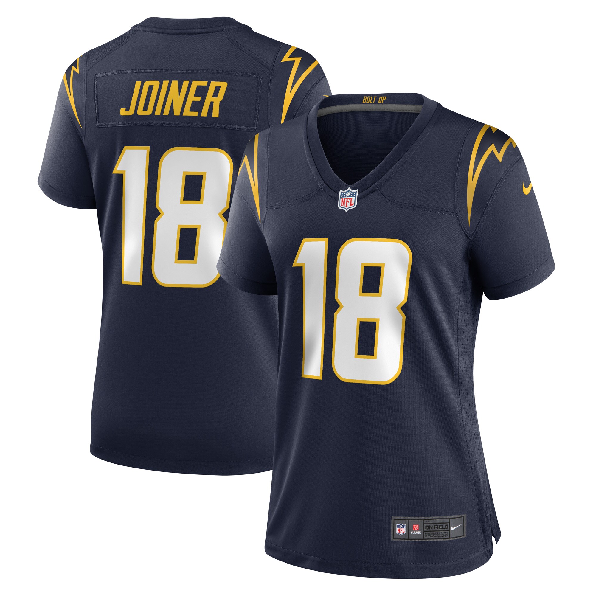 Charlie Joiner Los Angeles Chargers Women's Retired Player Jersey - Navy