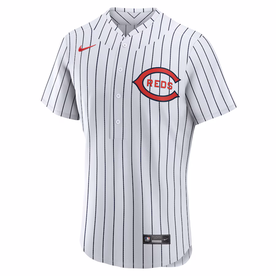 Youth Cincinnati Reds Nike White 2022 MLB at Field of Dreams Game Authentic Team Jersey
