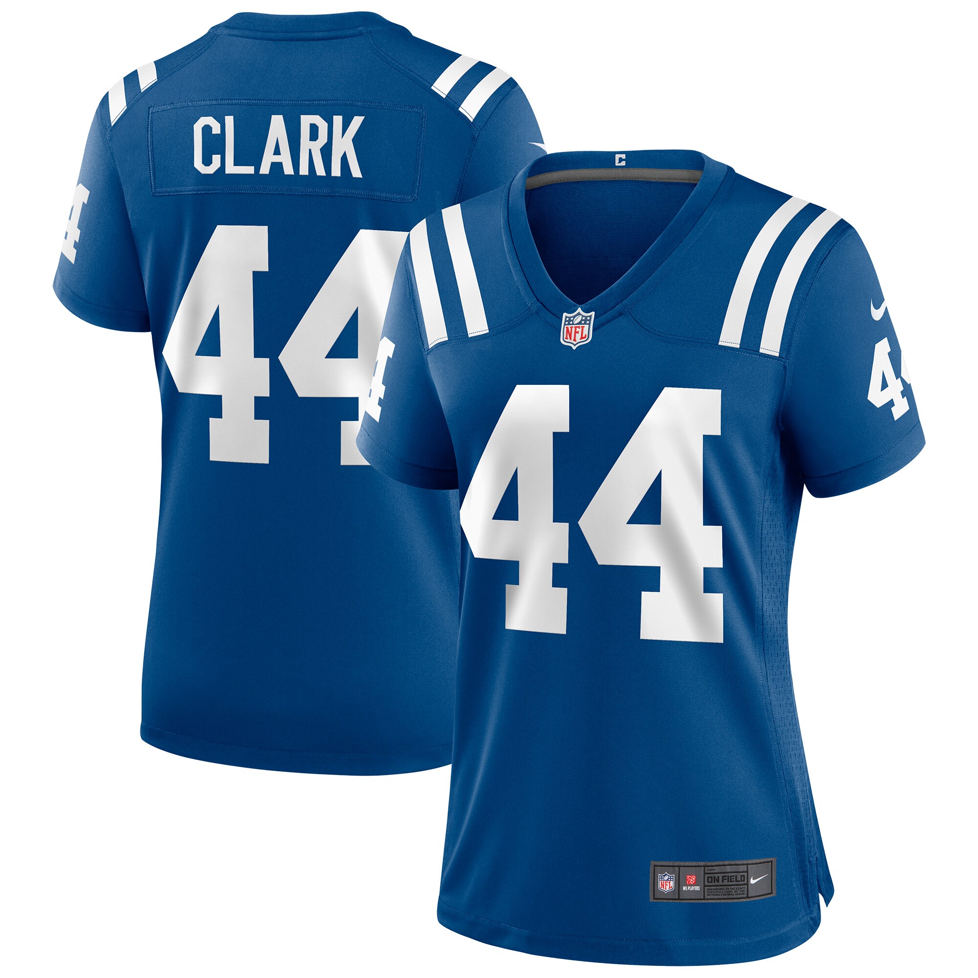 Dallas Clark Indianapolis Colts Women's Game Retired Player Jersey - Royal