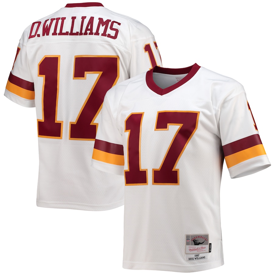 Mens Washington Football Team Doug Williams White Legacy Replica Jersey